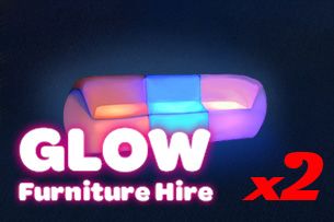 Hire Glow Lounge Suite - Package 6
