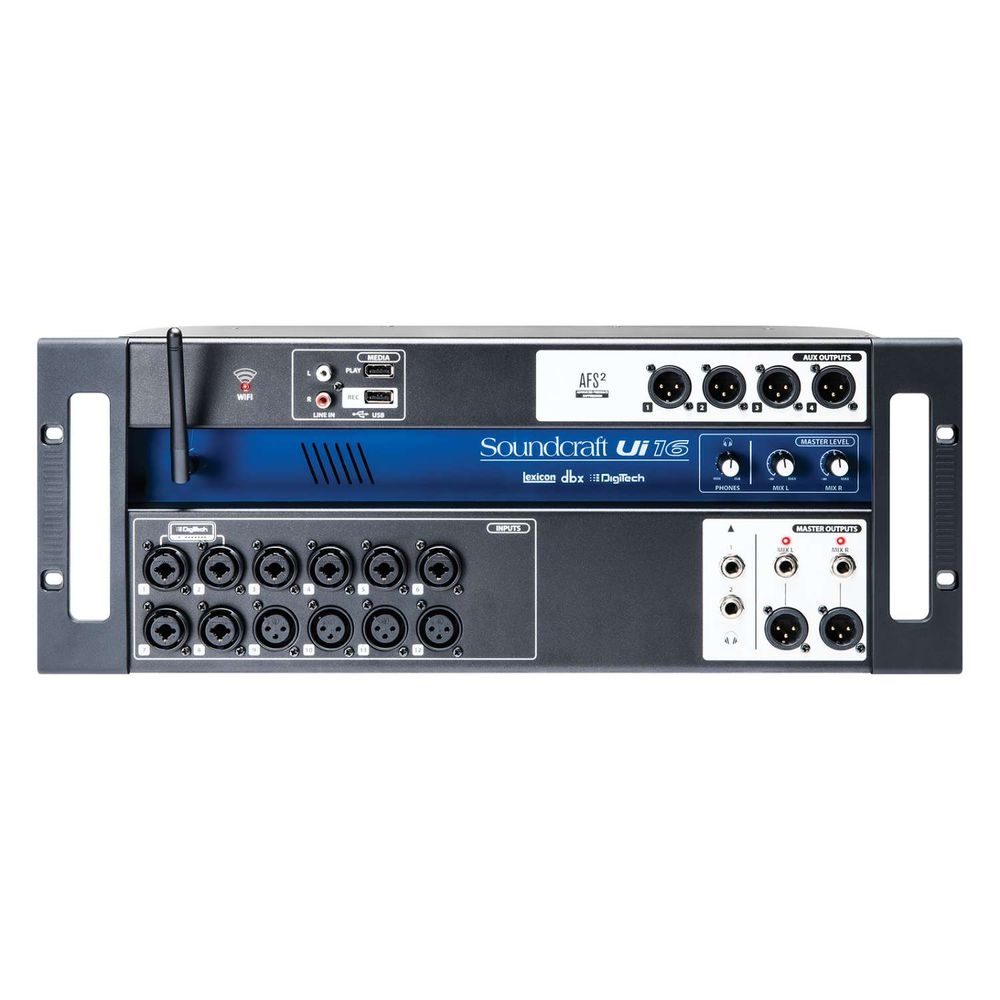 Hire Soundcraft UI16 Digital Mixer - 16 In / 6 out, hire Audio Mixer, near Newstead image 1