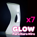 Hire Glow Stool - Package 7, in Smithfield, NSW