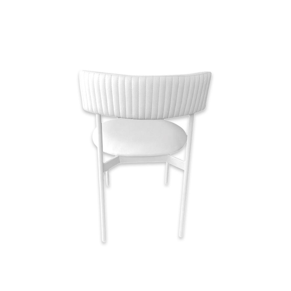Hire YARRA CHAIR WHITE VINYL, hire Chairs, near Brookvale image 1