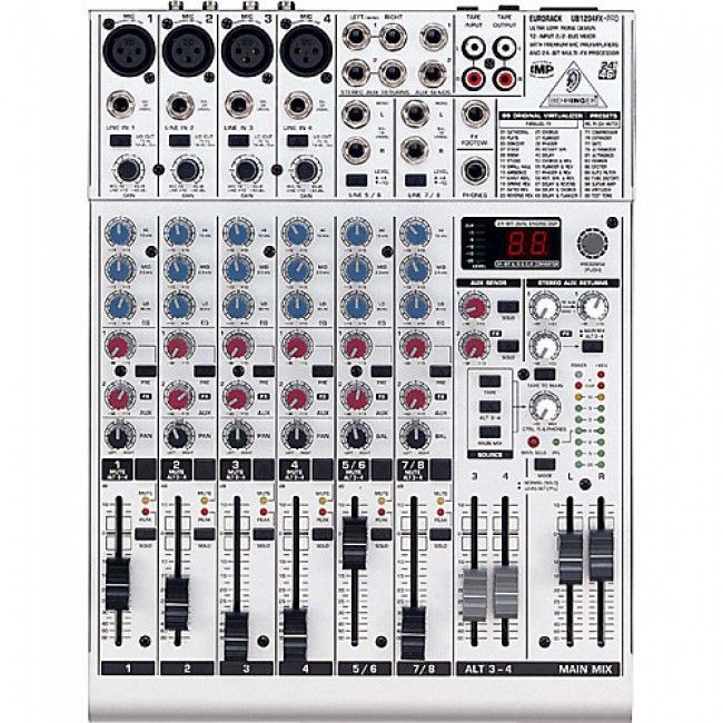 Hire Behringer Eurorack UB1204FX-PRO Mixer Hire, hire DJ Decks, near Kensington image 1