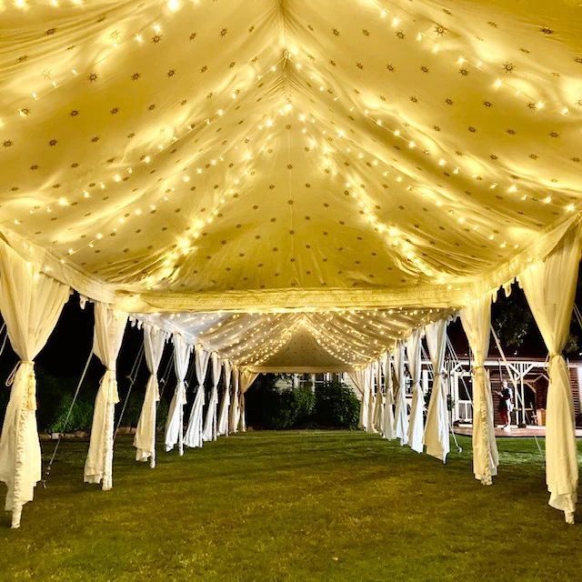 Hire Luxury Marquee Royal White 14x4, hire Marquee, near Thomastown