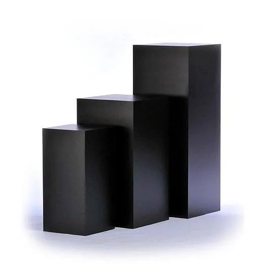 Hire Black Square Plinth Hire – Set of 3, hire Miscellaneous, near Blacktown