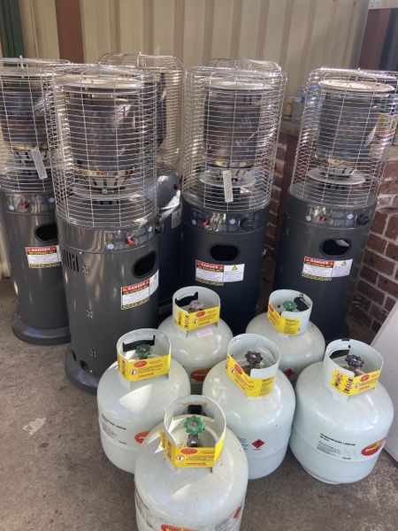 Hire Gas Heater (with Gas Bottle)