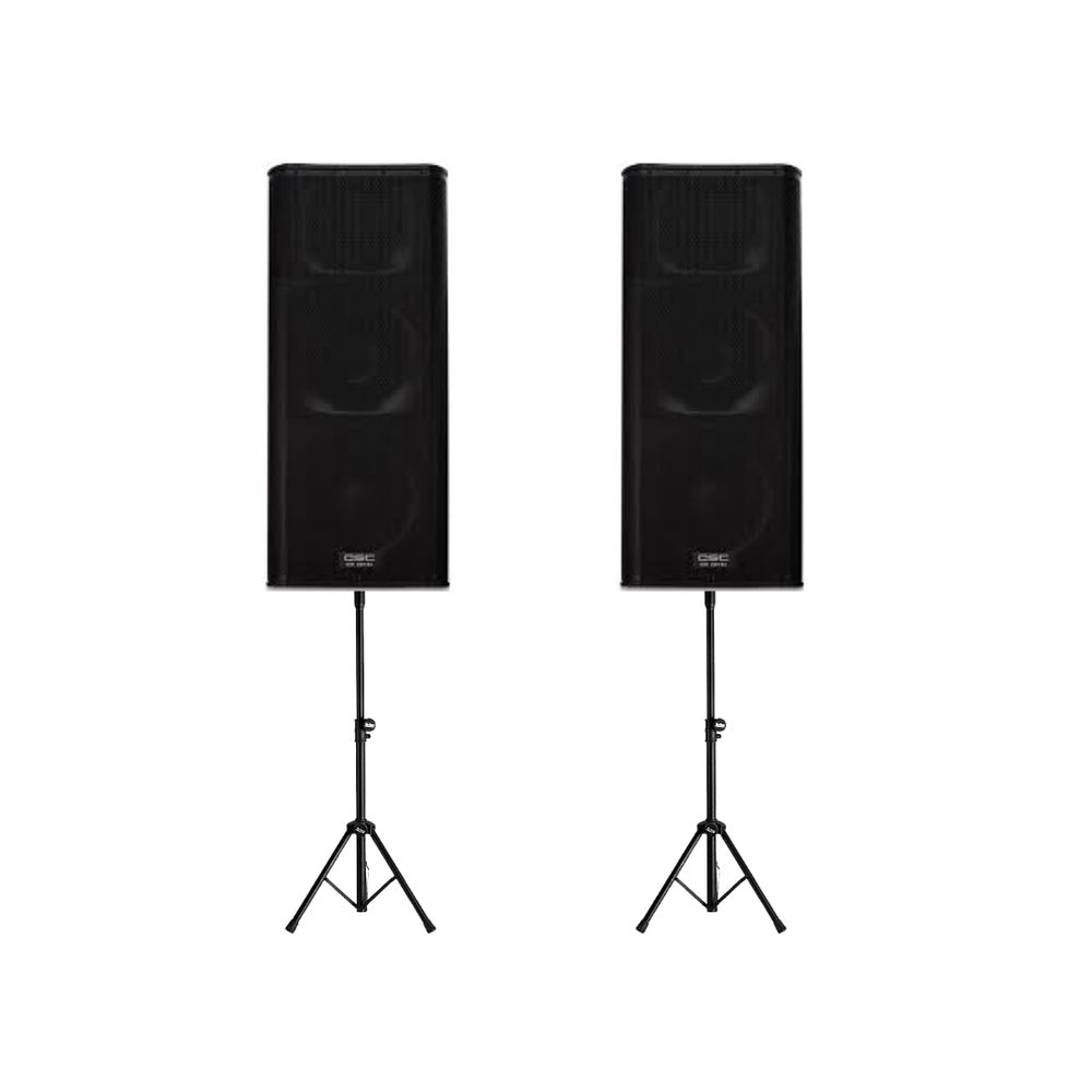 Hire QSC KW153 3-Way Loudspeakers, hire Speakers, near Lane Cove West
