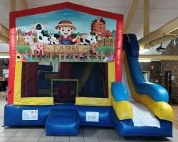 Hire Sports Combo Jumping Castle and Slide, hire Jumping Castles, near Geebung