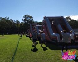 Hire 30 Mtr Rampage Obstacle Course, hire Jumping Castles, near Geebung