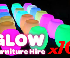 Hire Glow Bong Seats - Package 10