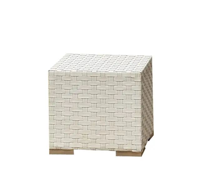 Hire WICKER WHITE FURNITURE OUTDOOR CUBE SIDE TABLE HIRE, hire Tables, near Shenton Park