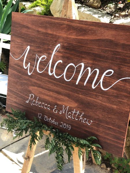 Hire Custom Welcome Sign