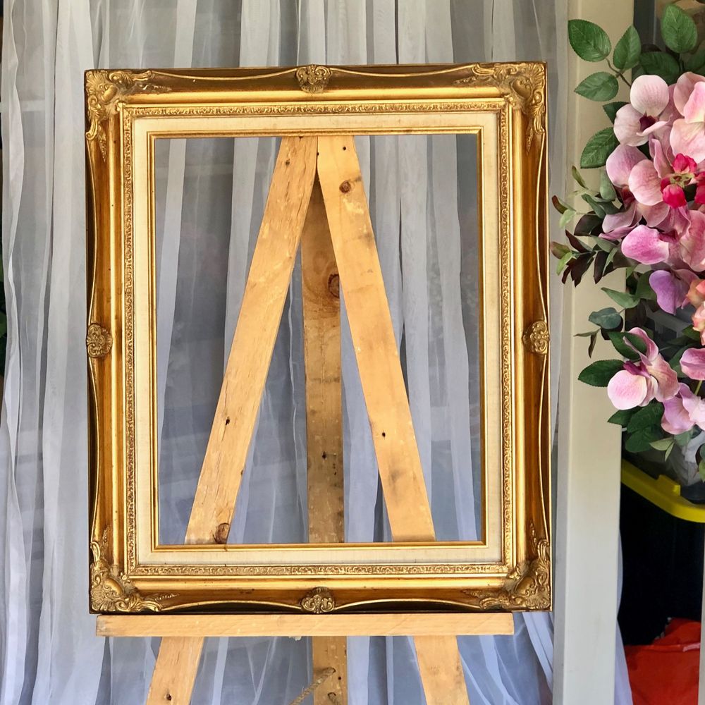 Hire Ornate Gold Frame, hire Miscellaneous, near Seaforth