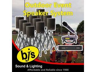 Hire OUTDOOR EVENT SPEAKER SYSTEM, hire Speakers, near Ashmore