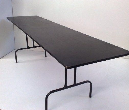 Hire 2.4m x 60cm Ply Top Trestle Table