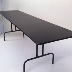 Hire 2.4m x 60cm Ply Top Trestle Table, in Balaclava, VIC