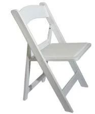 Hire White Folding Chair Hire - Americana Chair, from Hire King