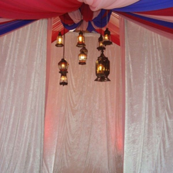 Hire White Draping 3m by 6m - Hire