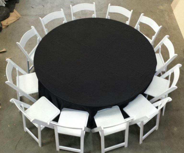 Hire 1.8m Laminated Round Table, hire Tables, near Balaclava