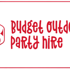 Logo for Budget outdoor party hire