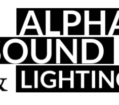 Logo for Alpha Sound and Lighting