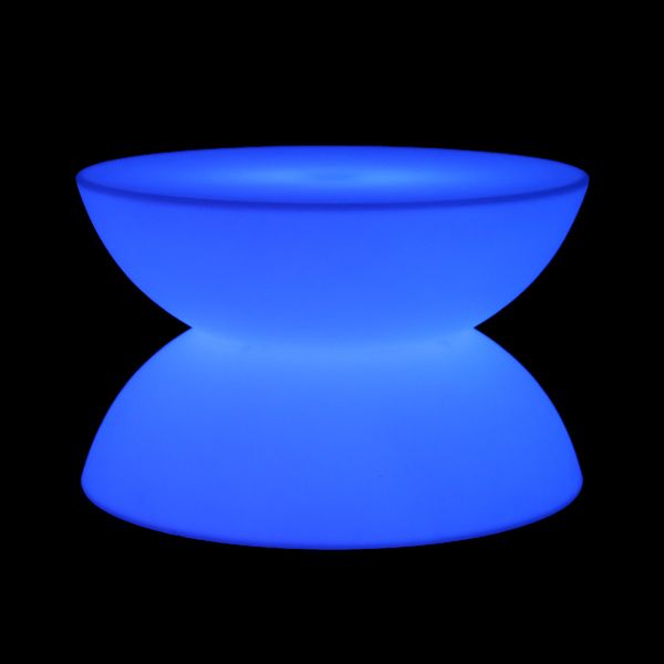 Hire Glow Mini Rounded Yoyo Coffee Table, from Melbourne Party Hire Co