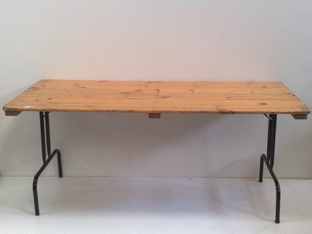 Hire 1.8m Timber Top Trestle, hire Tables, near Balaclava