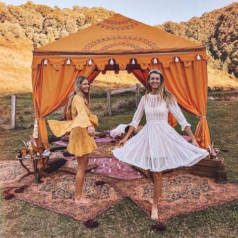 Hire Luxury Cabana 3x3 Metre Saffron, hire Miscellaneous, near Brookvale image 2