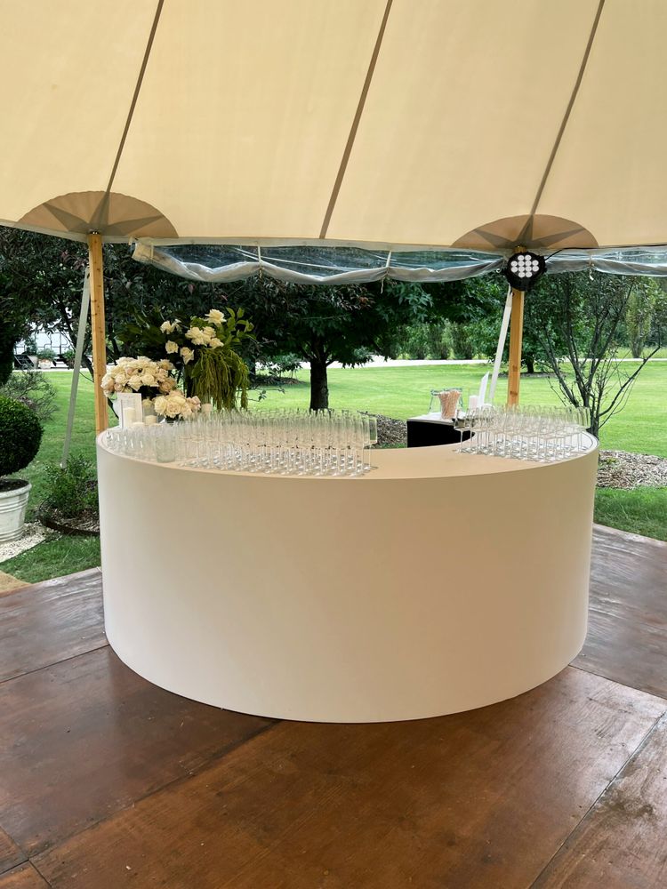 Hire EVENT STATION BAR CURVED (CUSTOMISABLE), hire Miscellaneous, near Brookvale image 2