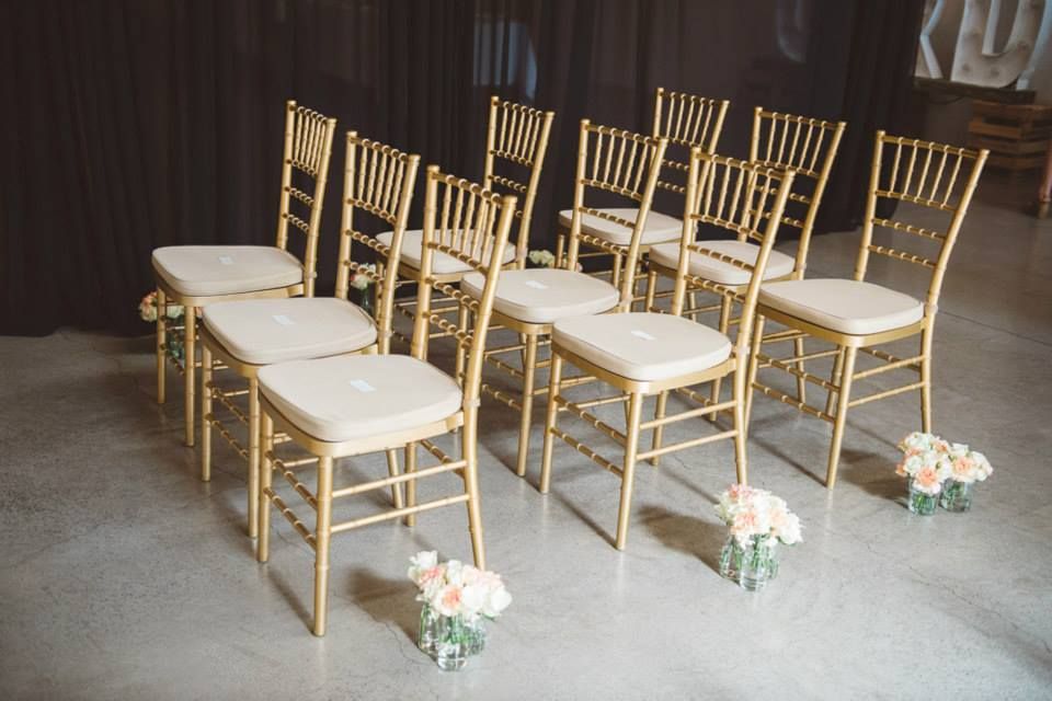 Hire Tiffany Chair – Gold, hire Chairs, near Ferntree Gully image 1