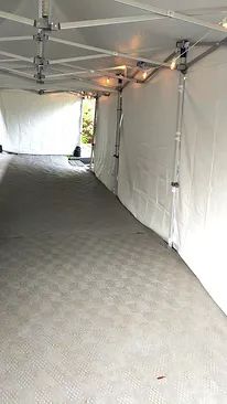 Hire Marquee Flooring - Grey Rubber Mat Carpet - Various Size - Per SQM, hire Marquee, near Ingleburn image 2