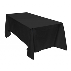 Hire Black Tablecloth For Standard Trestle Table