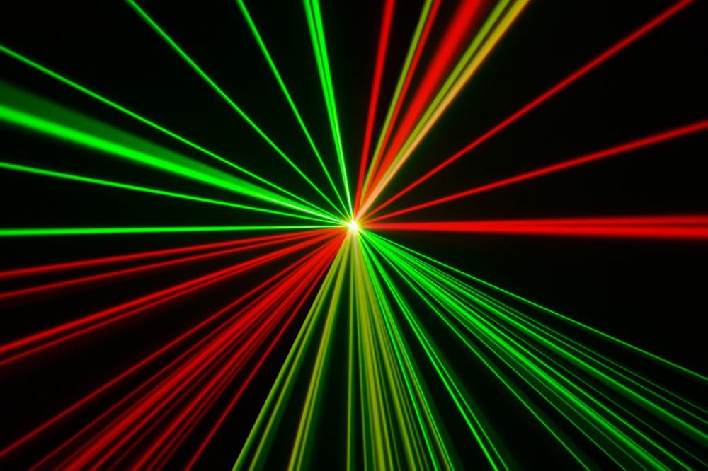 Hire Laserworld CS-1000RGB MK2 Laser Effect, hire Party Lights, near Newstead image 1