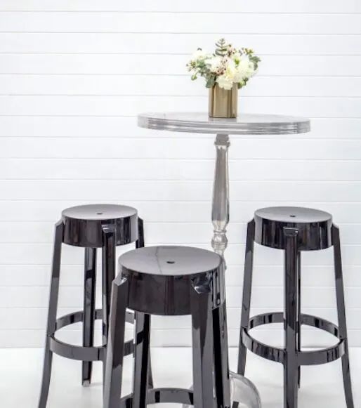 Hire Black Ghost Stool Hire, hire Chairs, near Blacktown image 1