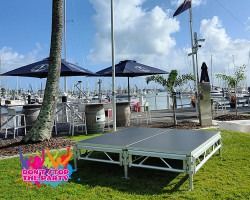 Hire Portable Stage Section - 2 x 1, hire Party Packages, near Geebung