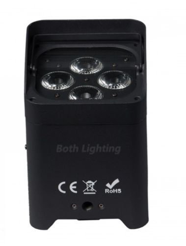 Hire Quad LED Battery Uplight  RGBWA-UV 6in1, hire Party Lights, near Seven Hills image 2