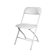 Hire WHITE FOLDING CHAIR, in Ringwood, VIC