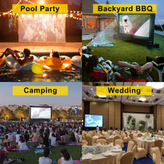 Hire HIRE GIANT 6x4M INFLATABLE PROJECTOR SCREEN