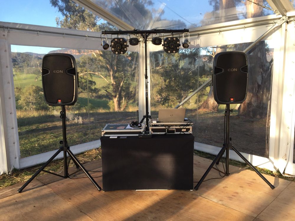 Hire PARTY ESSENTIALS PACKS (DJ, LIGHTING, SOUND), hire Speakers, near Wangi Wangi