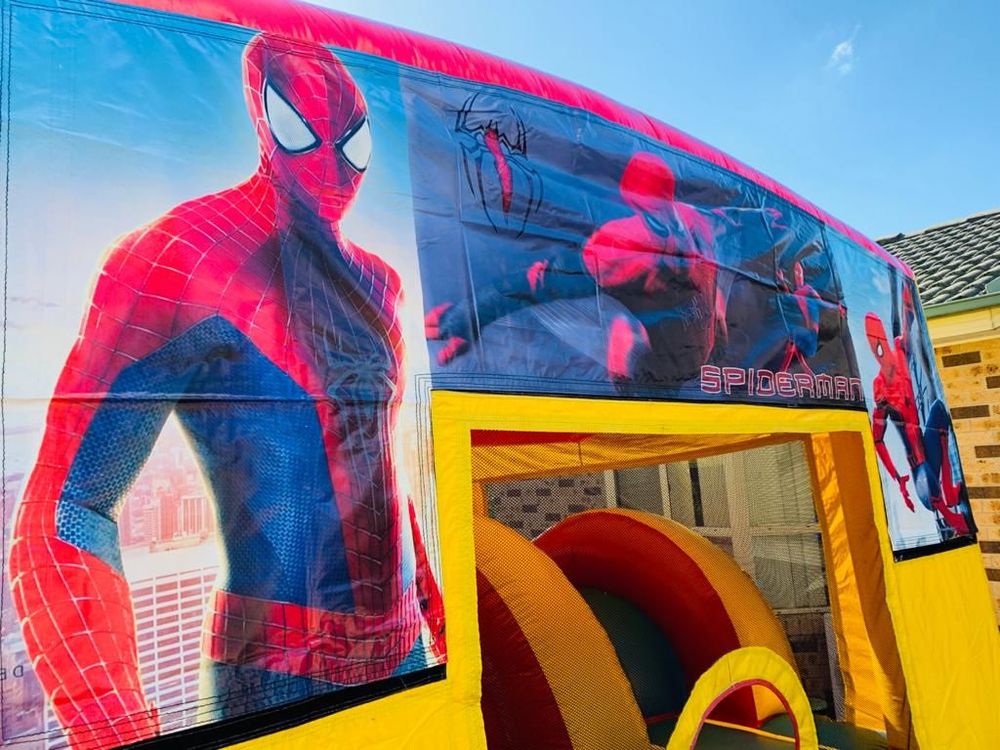 Hire Jumping Castle - Spider Man, hire Miscellaneous, near Campbelltown
