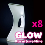 Hire Glow Stool - Package 8, in Smithfield, NSW