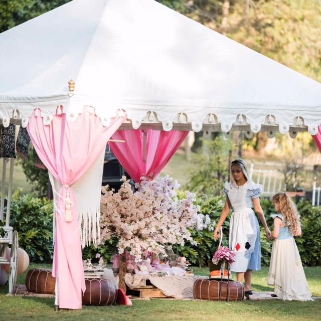 Hire Luxury Marquee 4x4 Metre Pink, hire Marquee, near Thomastown image 2
