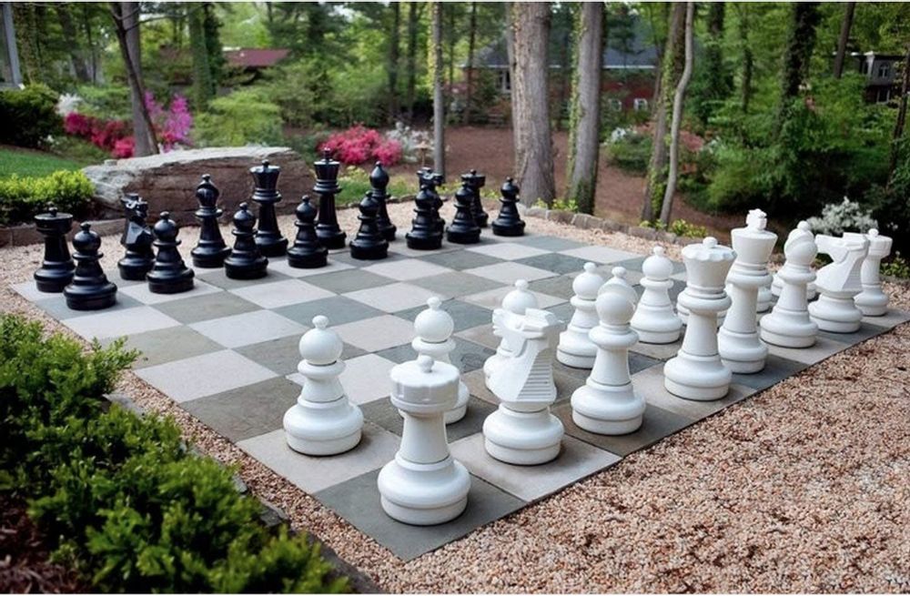 Hire 60cm Chess Set and Playing Mat Pick up: Seven Hills & Gladesville, hire Miscellaneous, near Sydney image 1