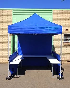 Hire Market / Fete Stall 2.4mx2.4m with One Wall, hire Miscellaneous, near Ingleburn image 2
