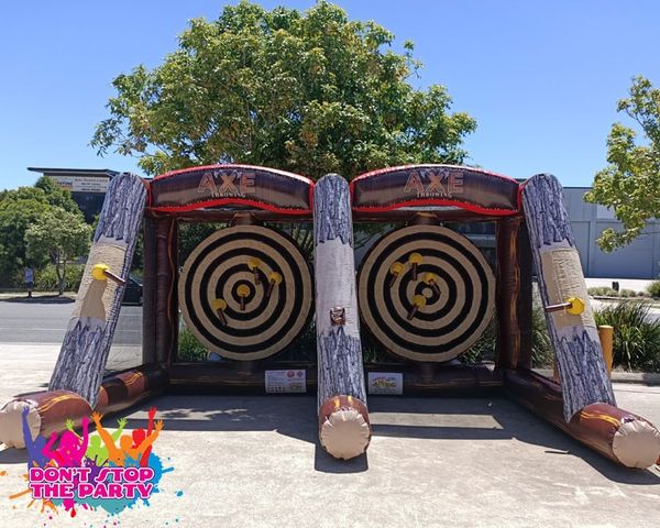 Hire Inflatable Axe Throwing, from Don’t Stop The Party