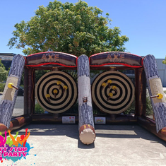 Hire Inflatable Axe Throwing, in Geebung, QLD