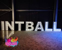 Hire LED Light Up Letter - 120cm - M, from Don’t Stop The Party