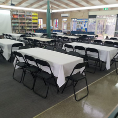 Hire Black Padded Folding Chairs, in Keilor East, VIC