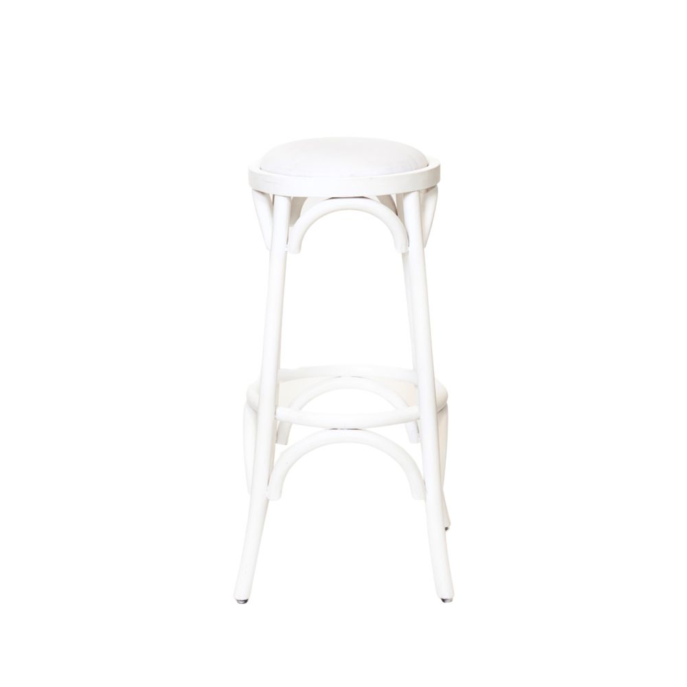 Hire BENTWOOD STOOL WHITE, hire Chairs, near Brookvale image 1
