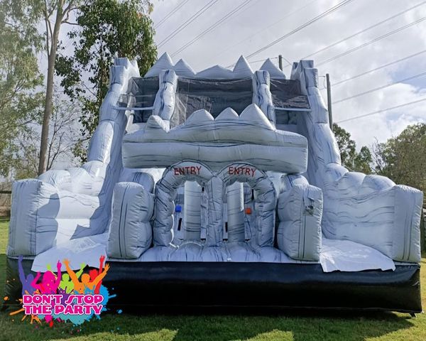 Hire Toxic Inflatable High Slide, from Don’t Stop The Party