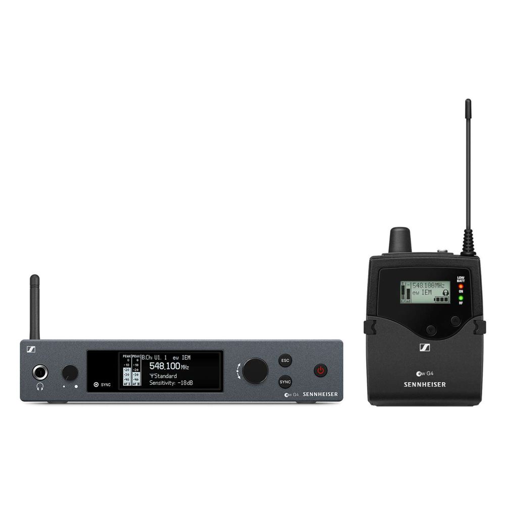 Hire Sennheiser Wireless EW300 G4 IEM Kit with Beltpack Receiver, hire Miscellaneous, near Newstead