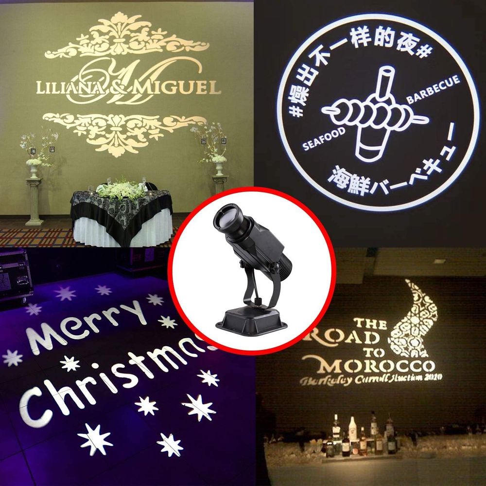 Hire Logo Gobo Projector (Custom Logo Projector), hire Party Lights, near Kingsford image 1